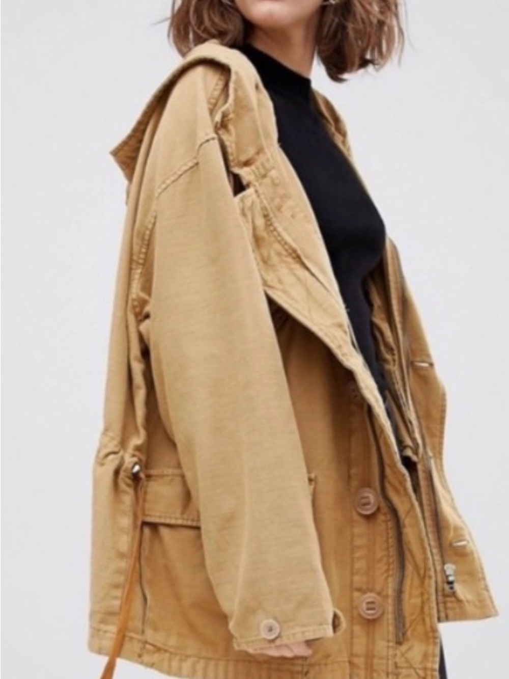 Free People | Joshua Tree Hooded Utility Jacket - Picture 3 of 9